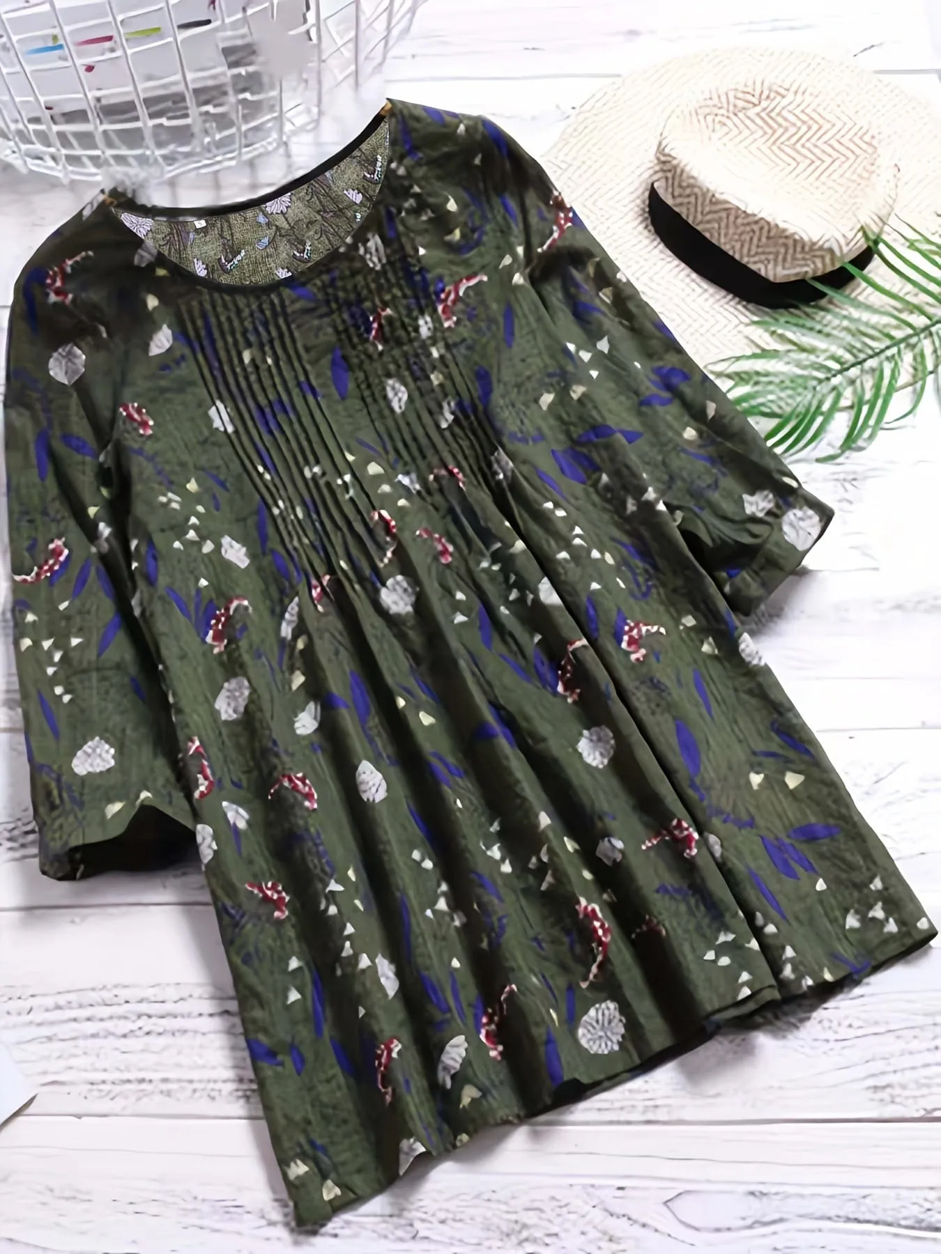 Boho Style Plus Size Top