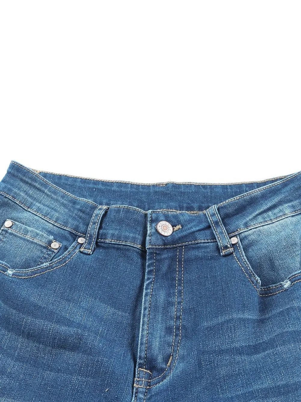 Bootcut Jeans with Center Seam