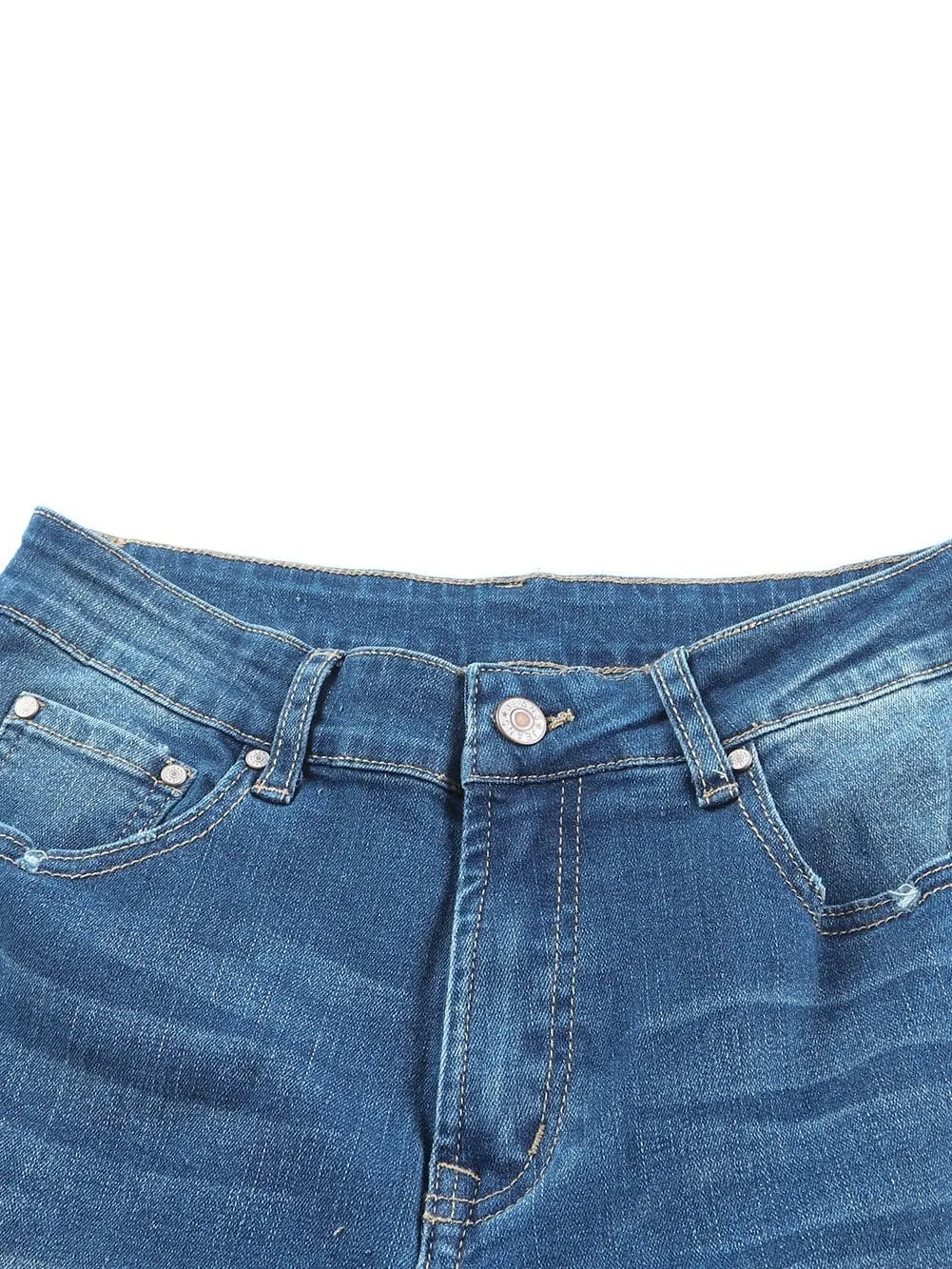 Bootcut Jeans with Center Seam