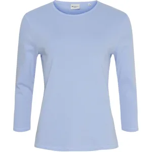 Clarissa Long Sleeve Tee - Sky blue