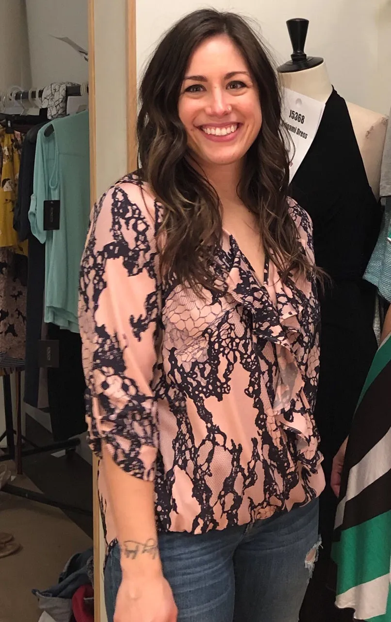 Clementine Ruffle Blouse