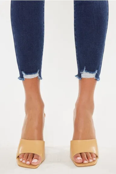 Dia Distressed Ankle Skinny Jean