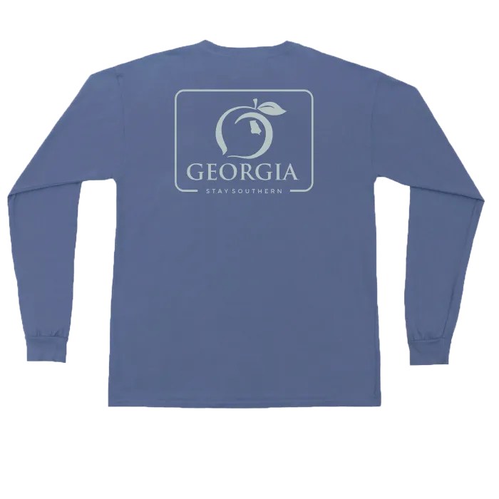Georgia Patch Long Sleeve Tee