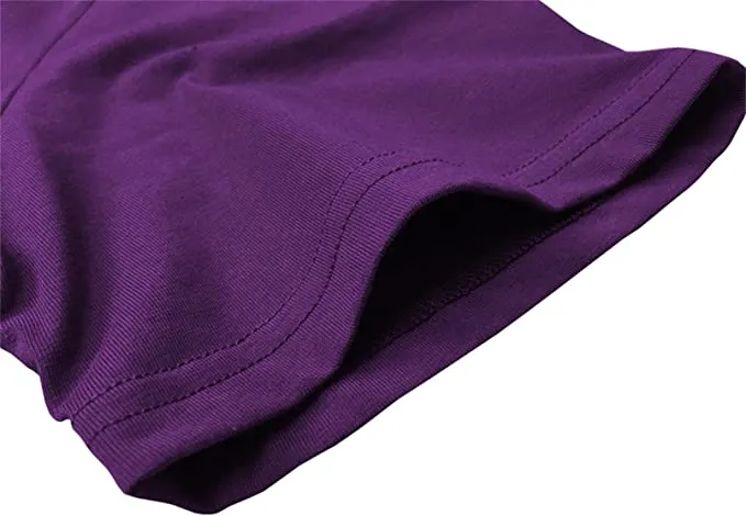 Graphic Tee - #071G7CBF2-P  Made to Fit the Curvy Girl - The Future is Female - Purple
