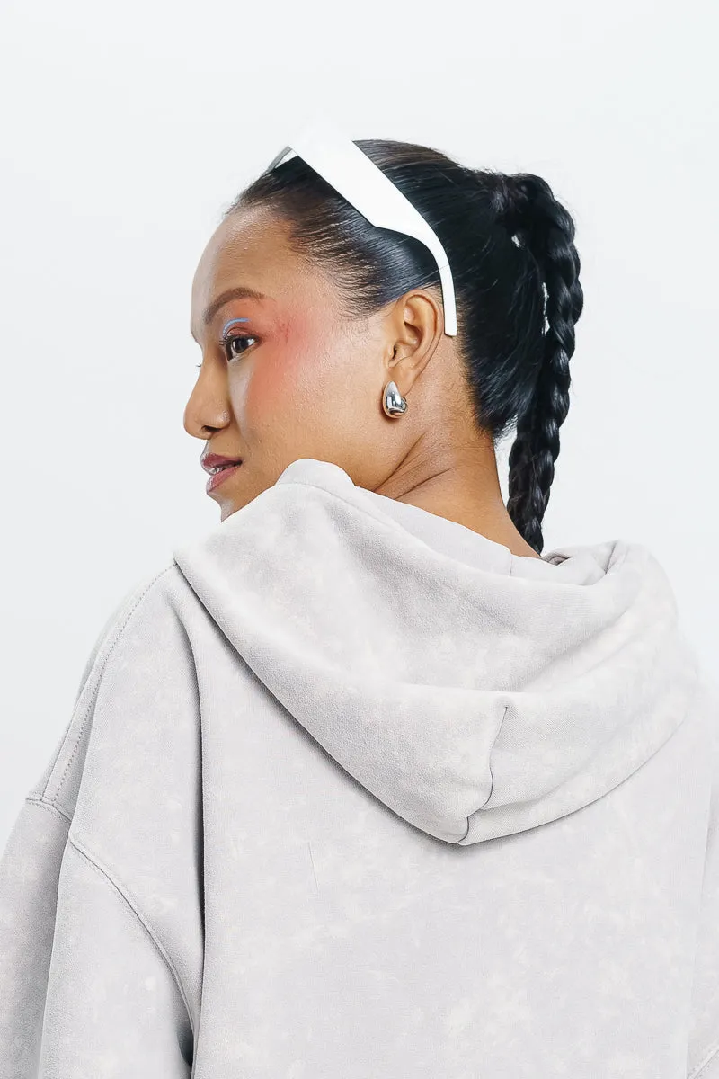 Grey Loveparis Oversized Hoodie