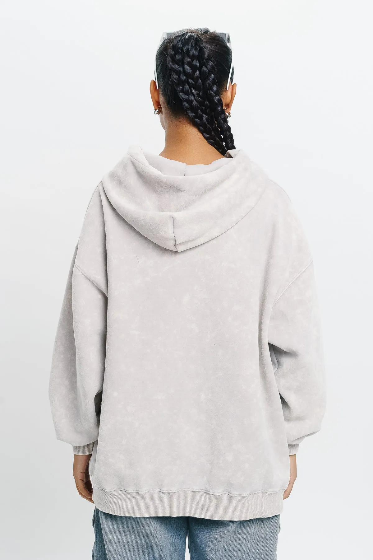 Grey Loveparis Oversized Hoodie