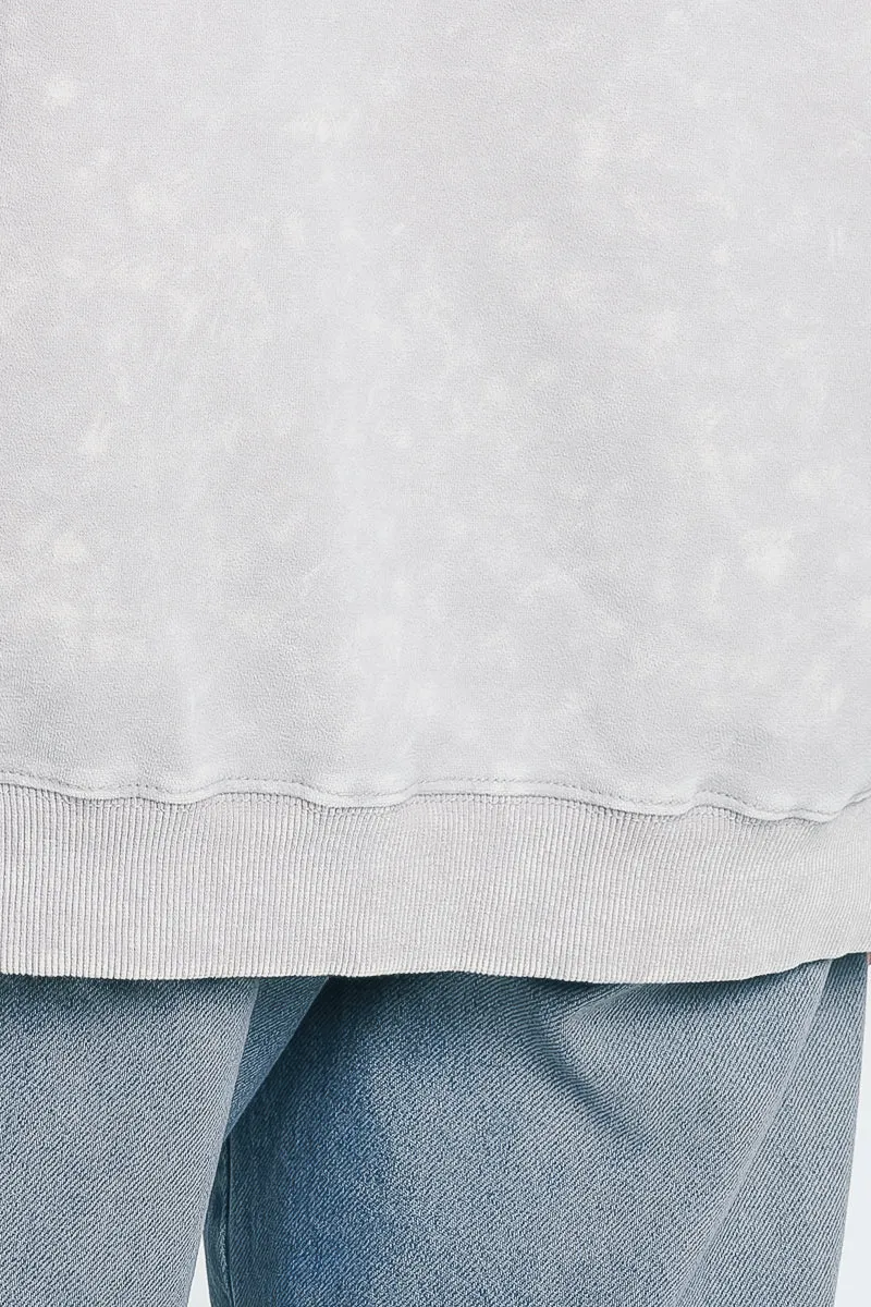 Grey Loveparis Oversized Hoodie