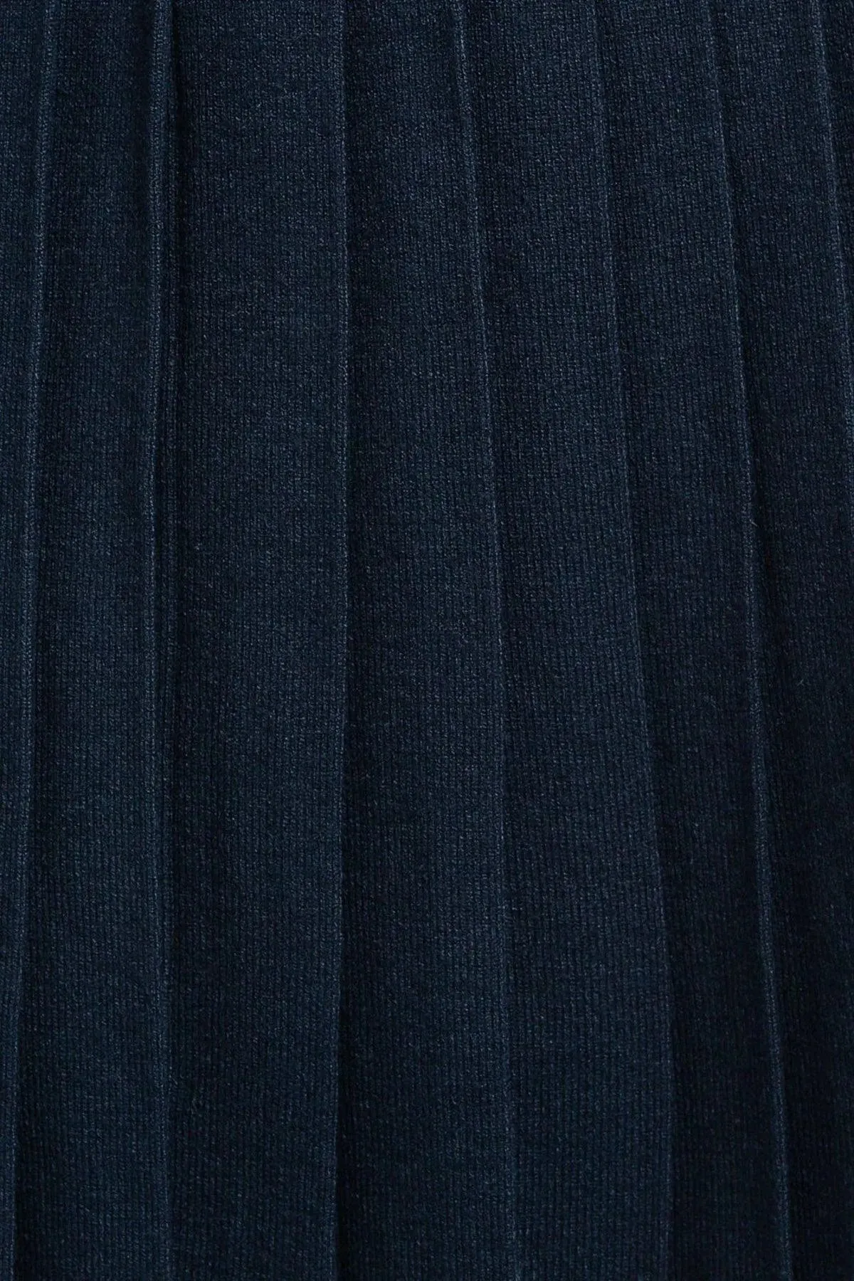 High Waisted Pleated Sweater Mini Skirt