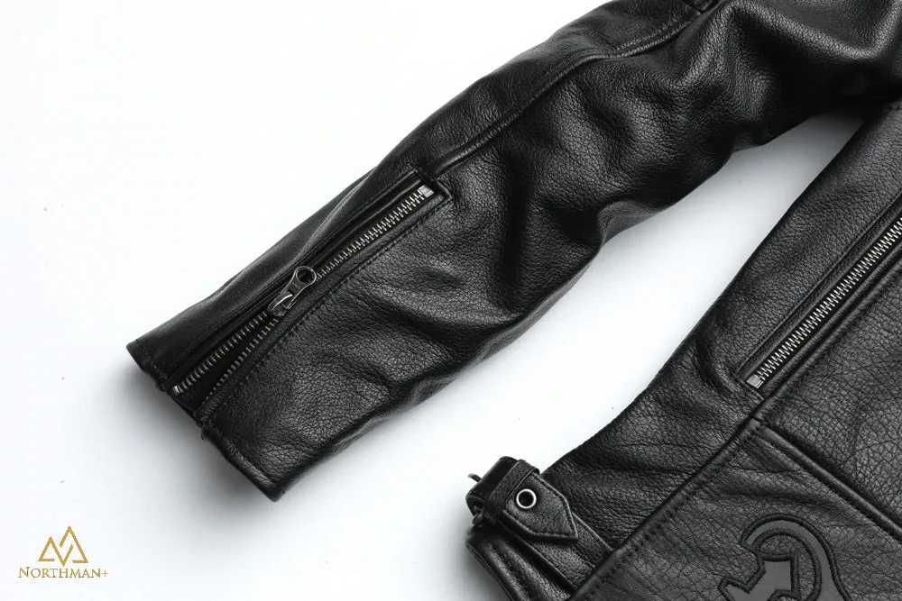 Leather Biker Jacket