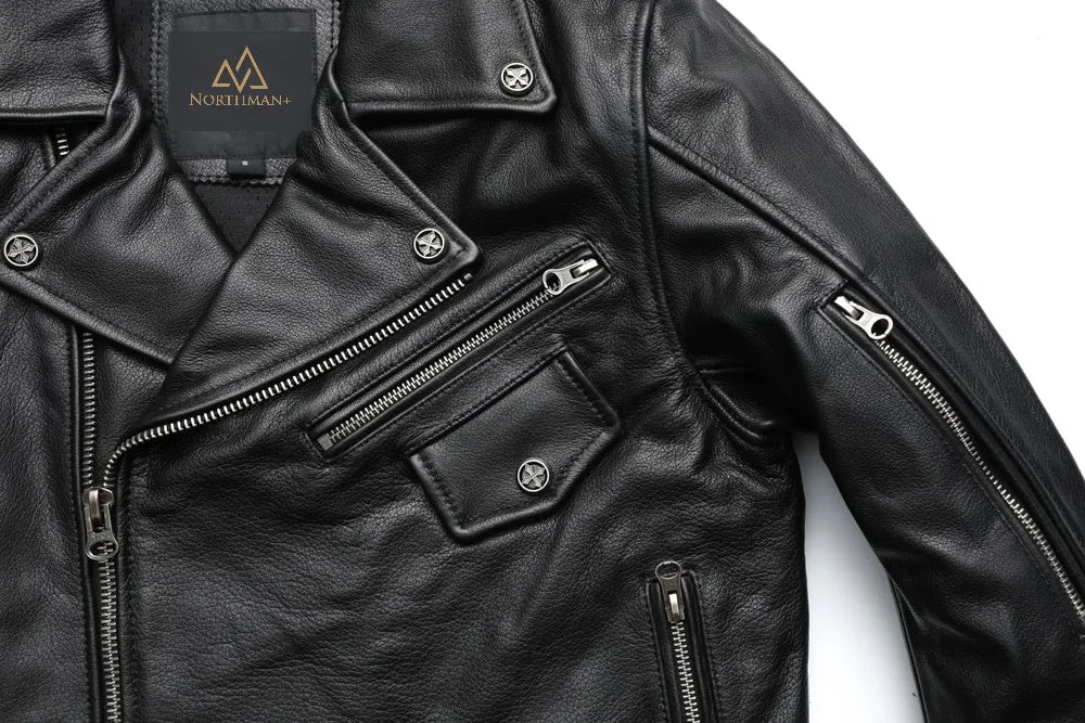 Leather Biker Jacket