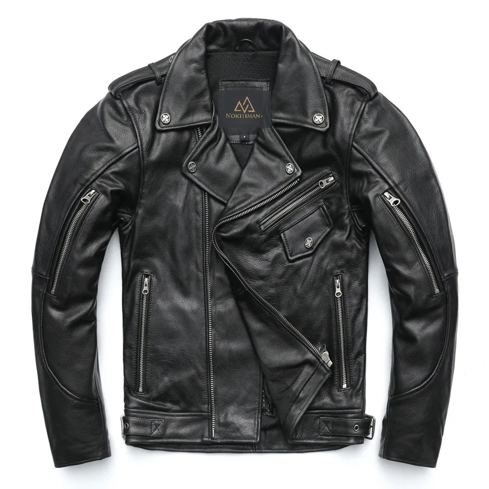 Leather Biker Jacket