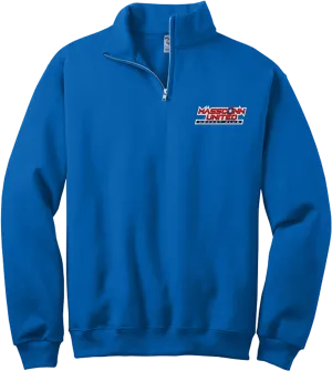Mass Conn United NuBlend 1/4-Zip Cadet Collar Sweatshirt