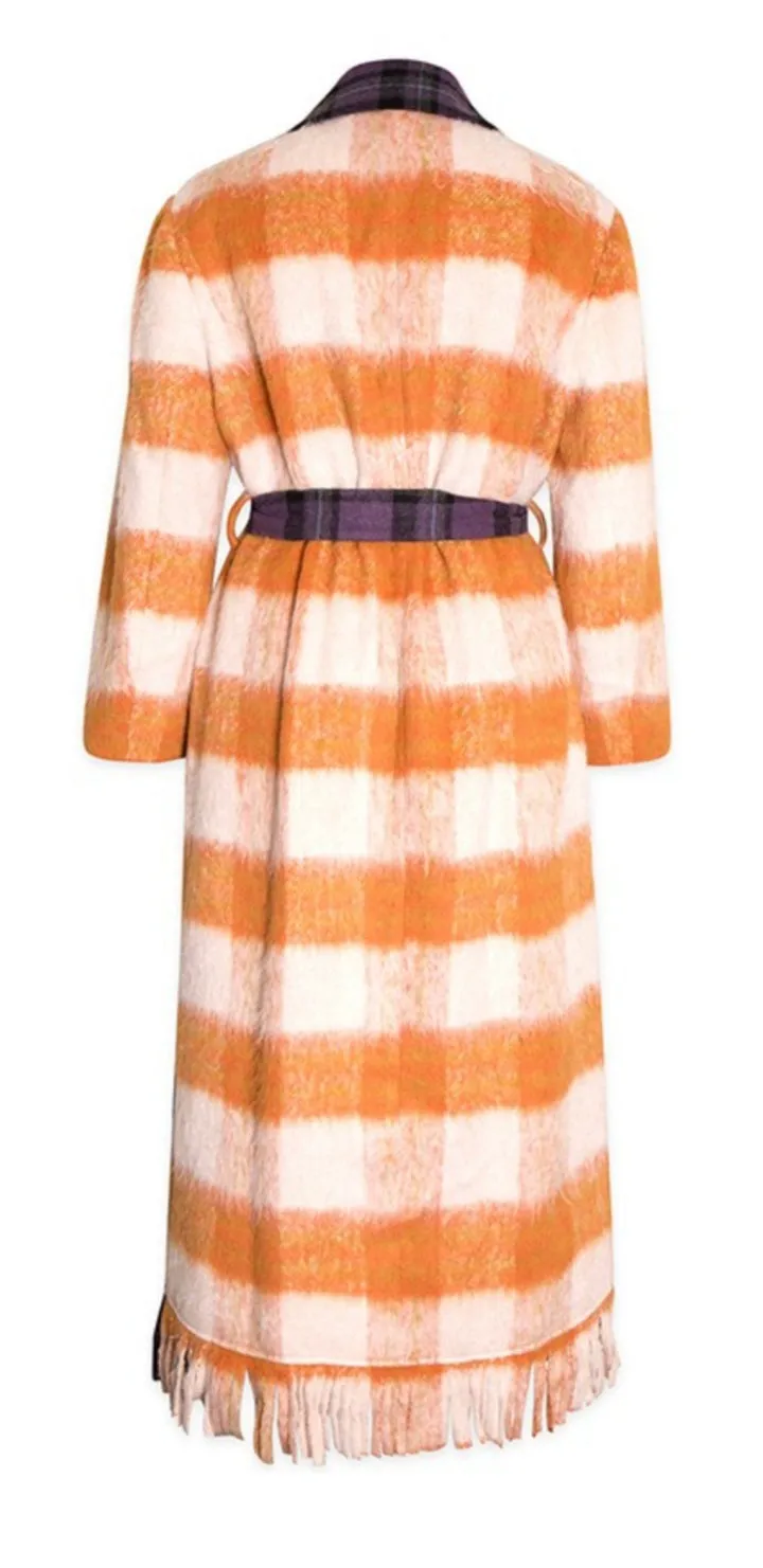 Mixed Pattern Coat