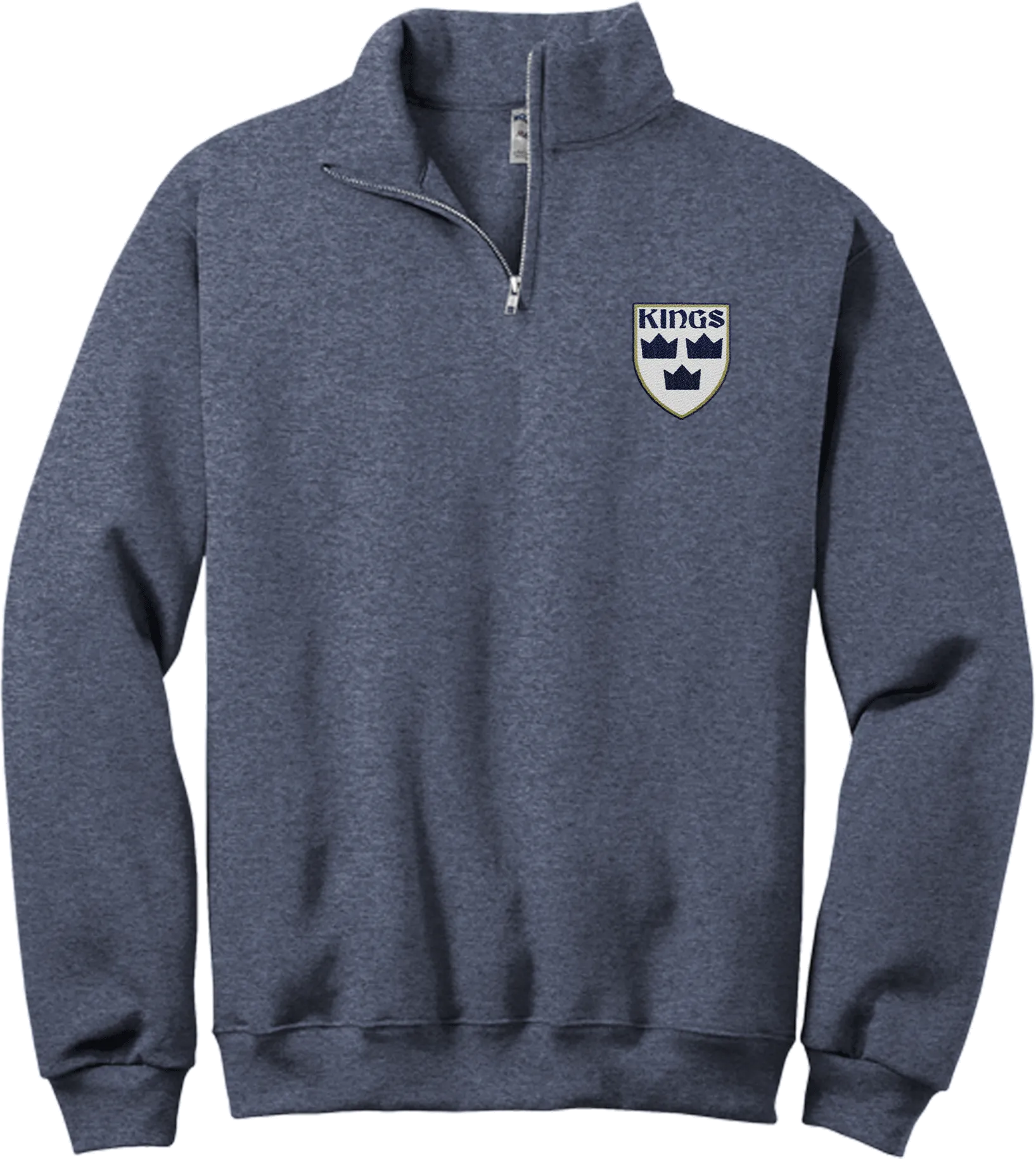 North Jersey Kings NuBlend 1/4-Zip Cadet Collar Sweatshirt
