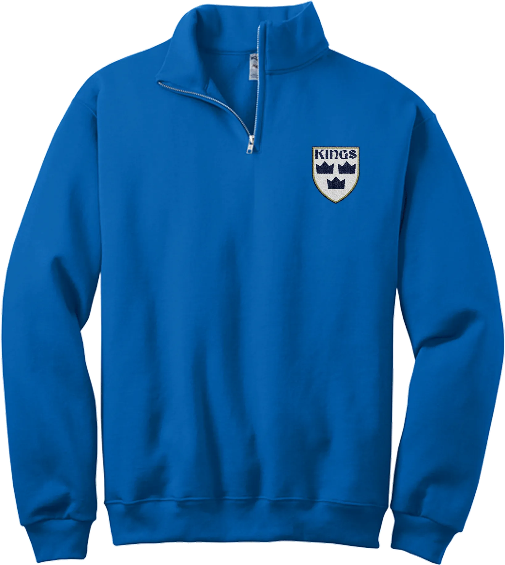 North Jersey Kings NuBlend 1/4-Zip Cadet Collar Sweatshirt