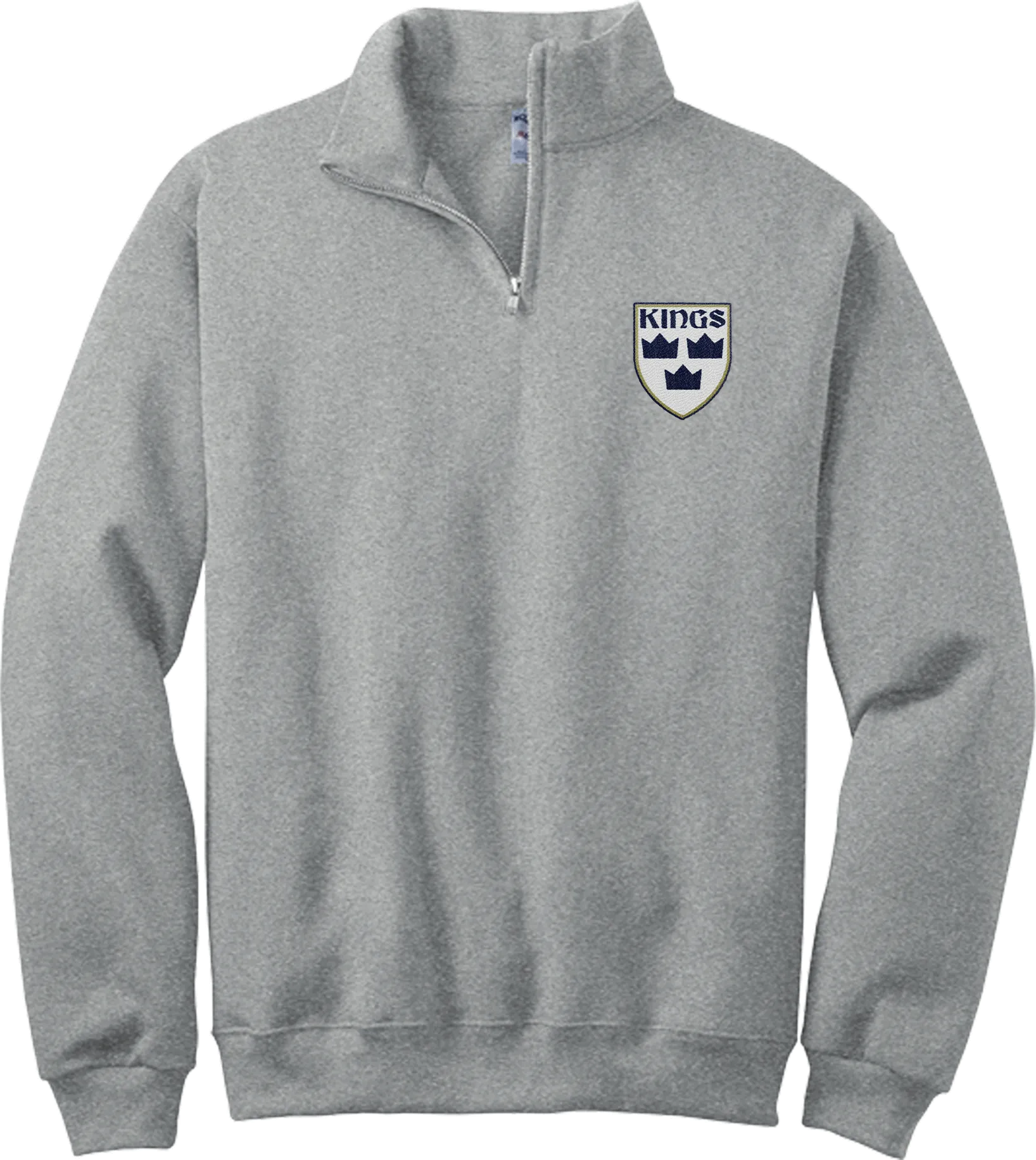 North Jersey Kings NuBlend 1/4-Zip Cadet Collar Sweatshirt