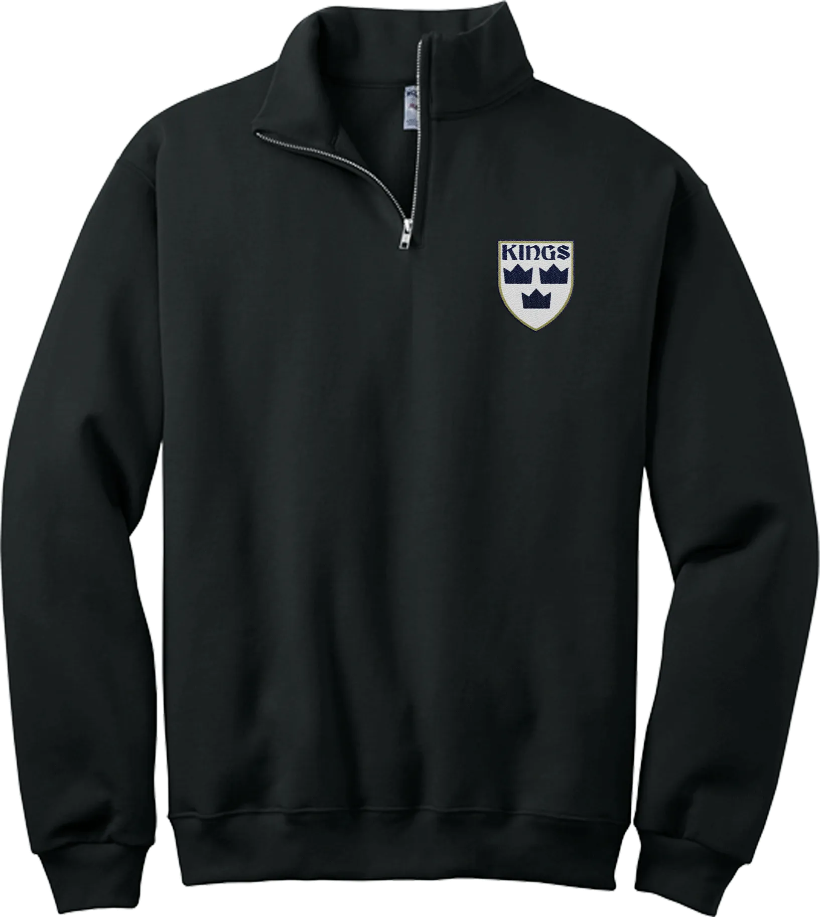 North Jersey Kings NuBlend 1/4-Zip Cadet Collar Sweatshirt