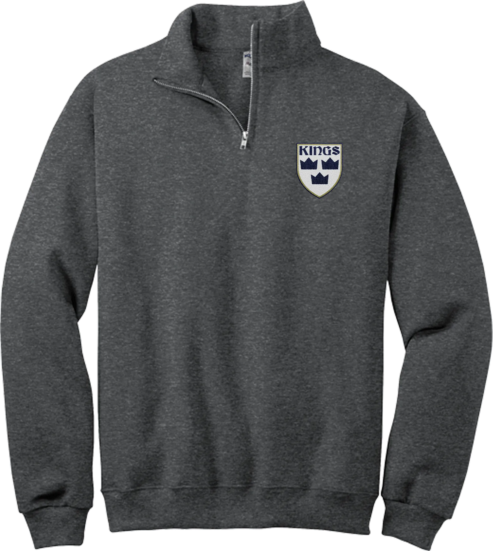 North Jersey Kings NuBlend 1/4-Zip Cadet Collar Sweatshirt