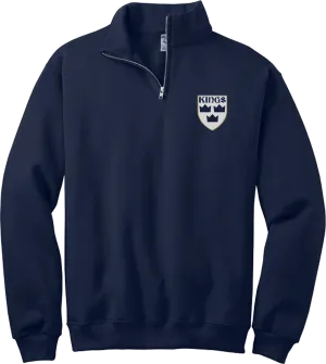 North Jersey Kings NuBlend 1/4-Zip Cadet Collar Sweatshirt