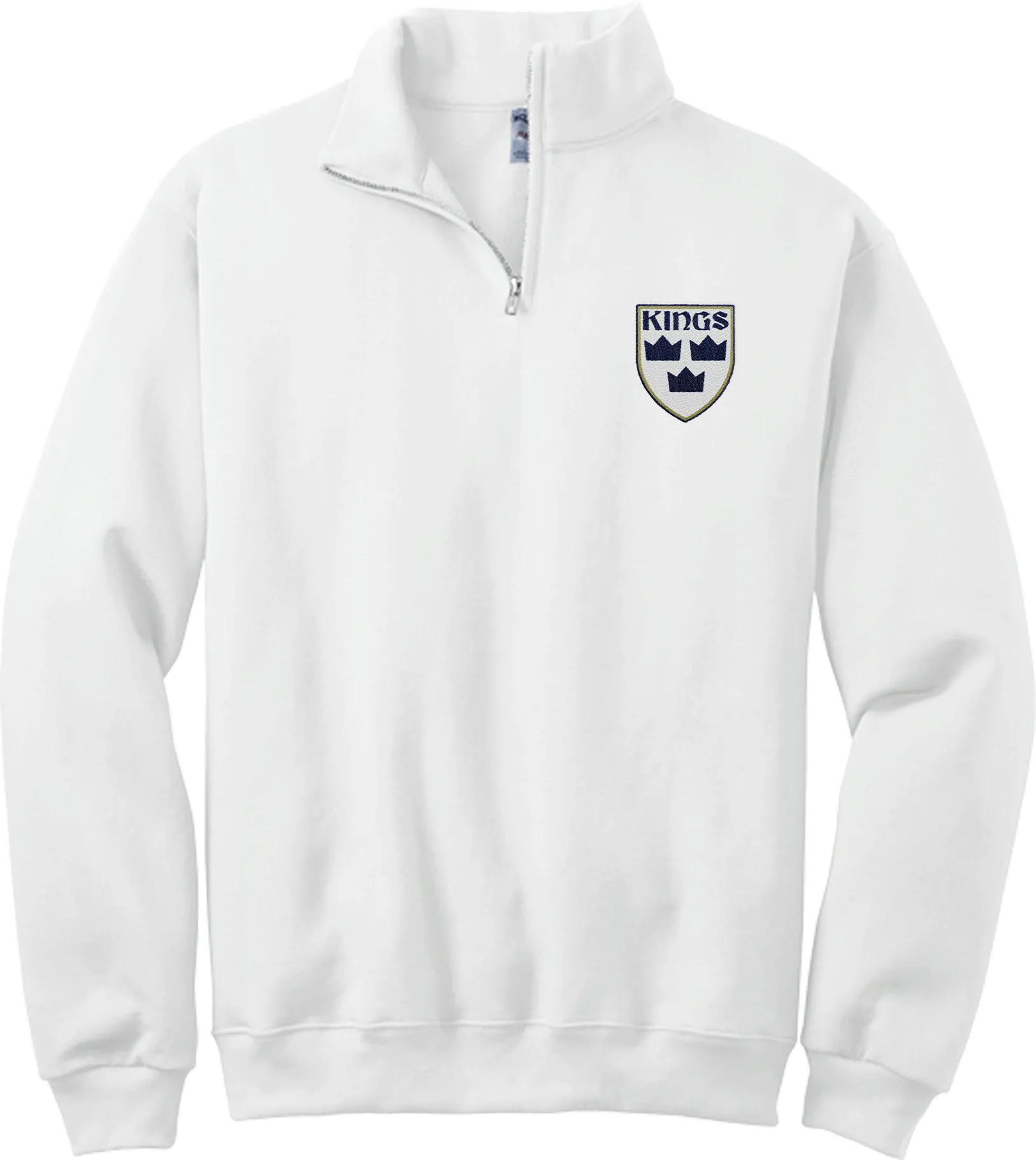 North Jersey Kings NuBlend 1/4-Zip Cadet Collar Sweatshirt
