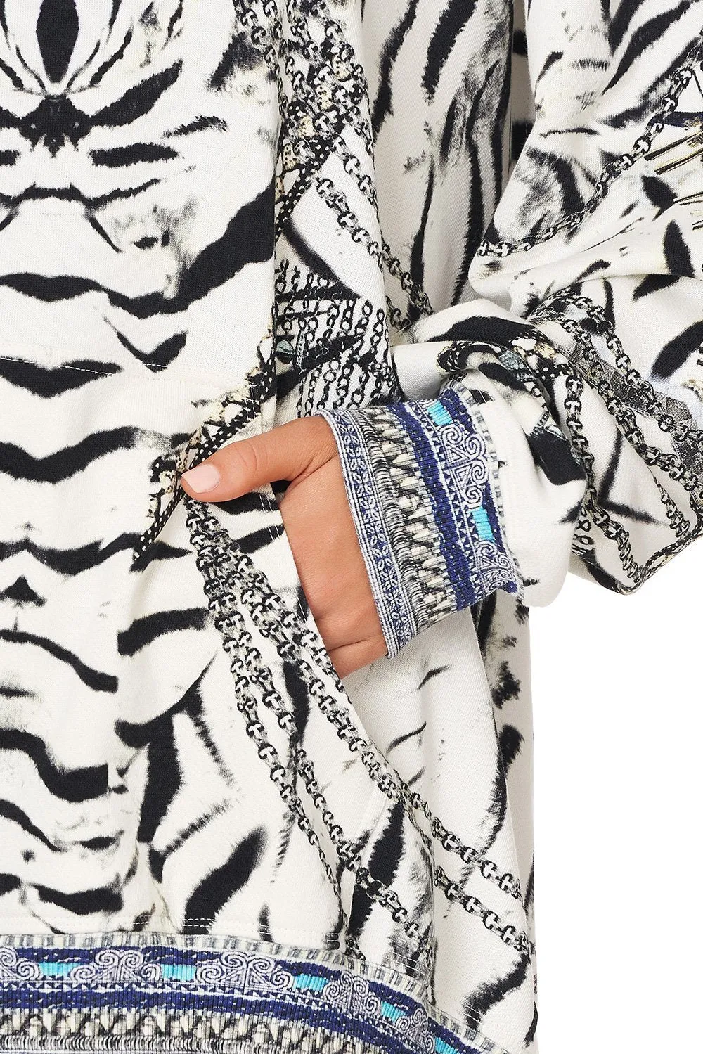 OVERSIZE BOYFRIEND HOODIE WILD BELLE
