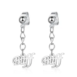 Personalized Custom Name Engraved  Earring for Women Earrings