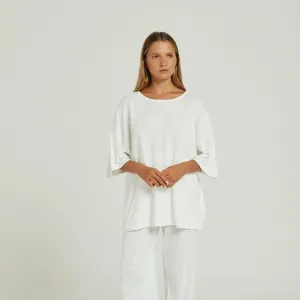 Savannah Top - White