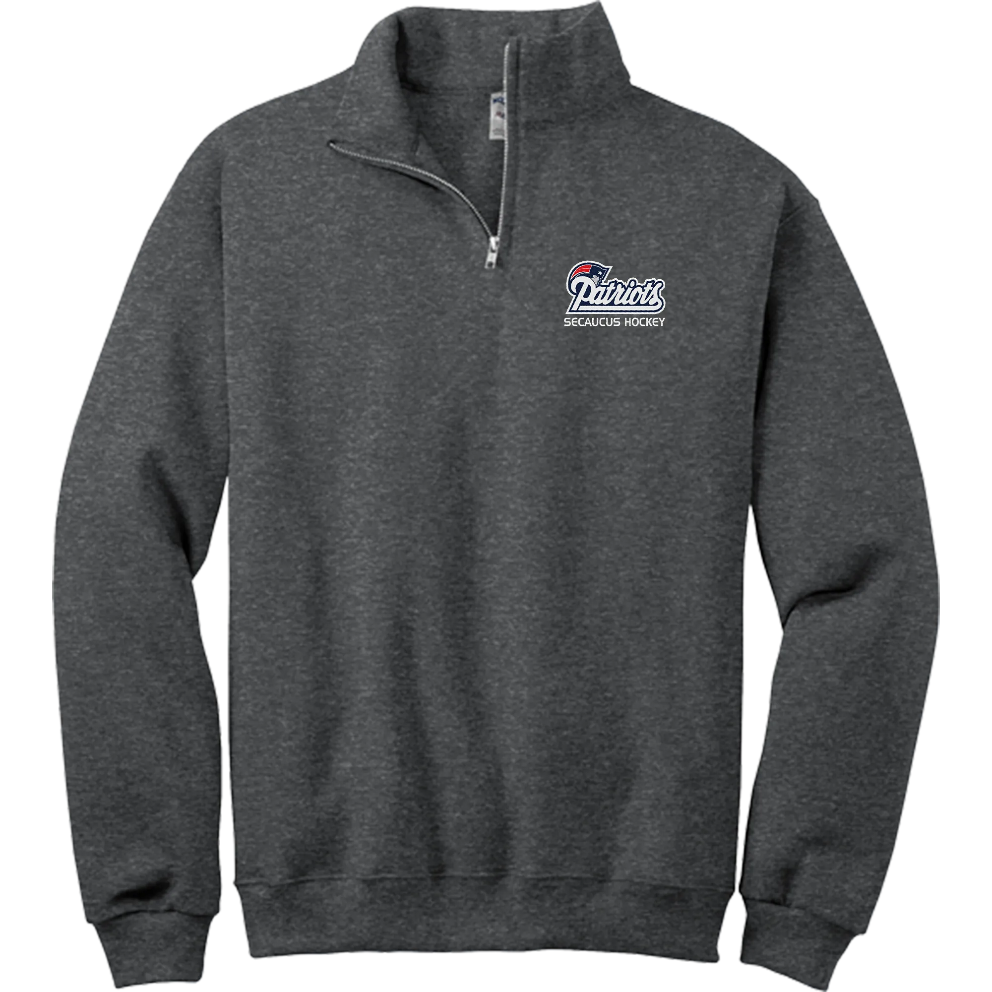 Secaucus Patriots NuBlend 1/4-Zip Cadet Collar Sweatshirt