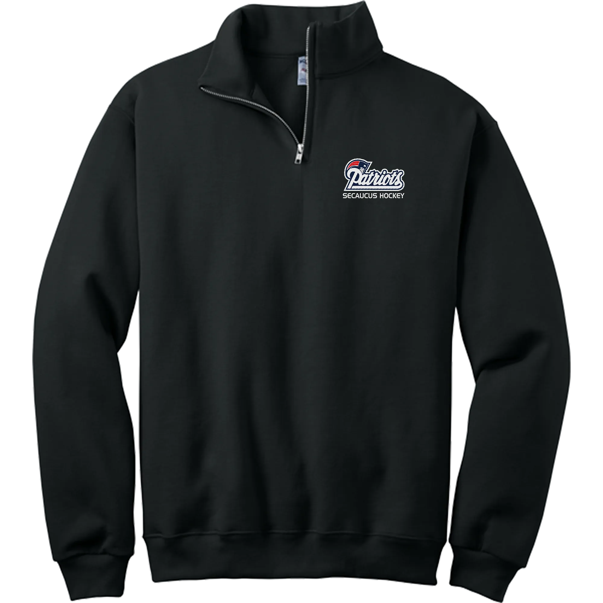 Secaucus Patriots NuBlend 1/4-Zip Cadet Collar Sweatshirt