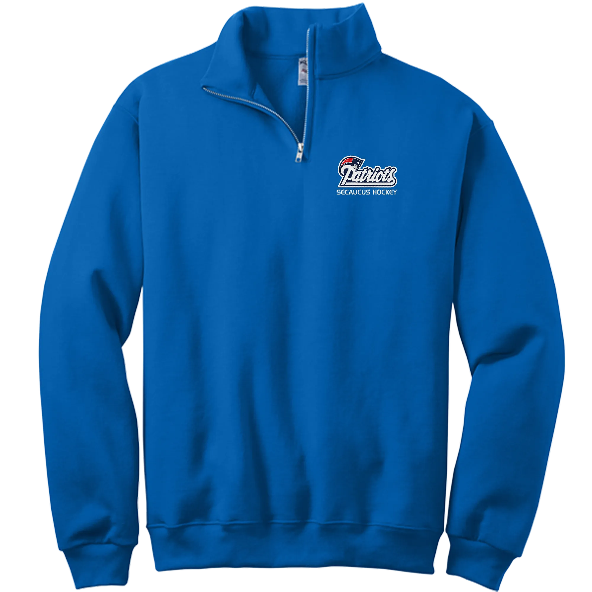 Secaucus Patriots NuBlend 1/4-Zip Cadet Collar Sweatshirt