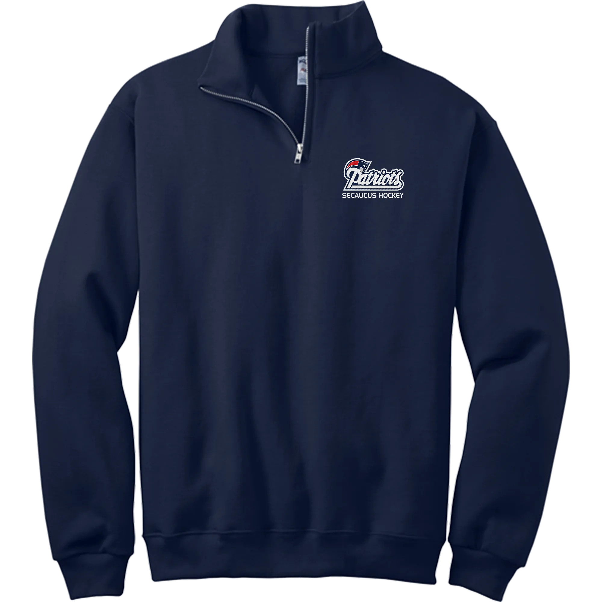 Secaucus Patriots NuBlend 1/4-Zip Cadet Collar Sweatshirt