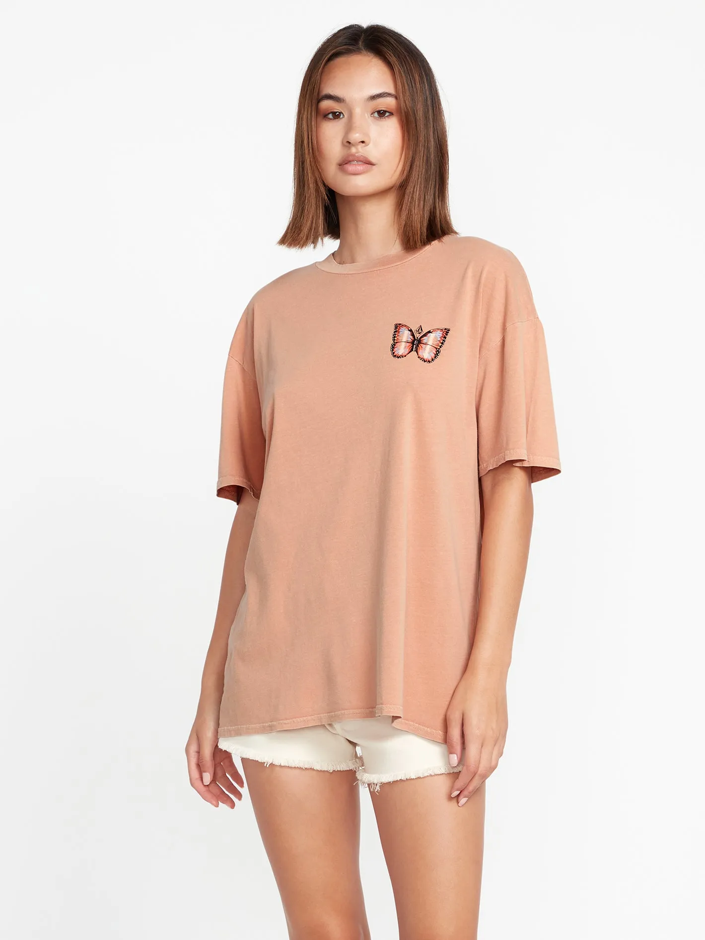 Stones Throw Short Sleeve Tee - Clay