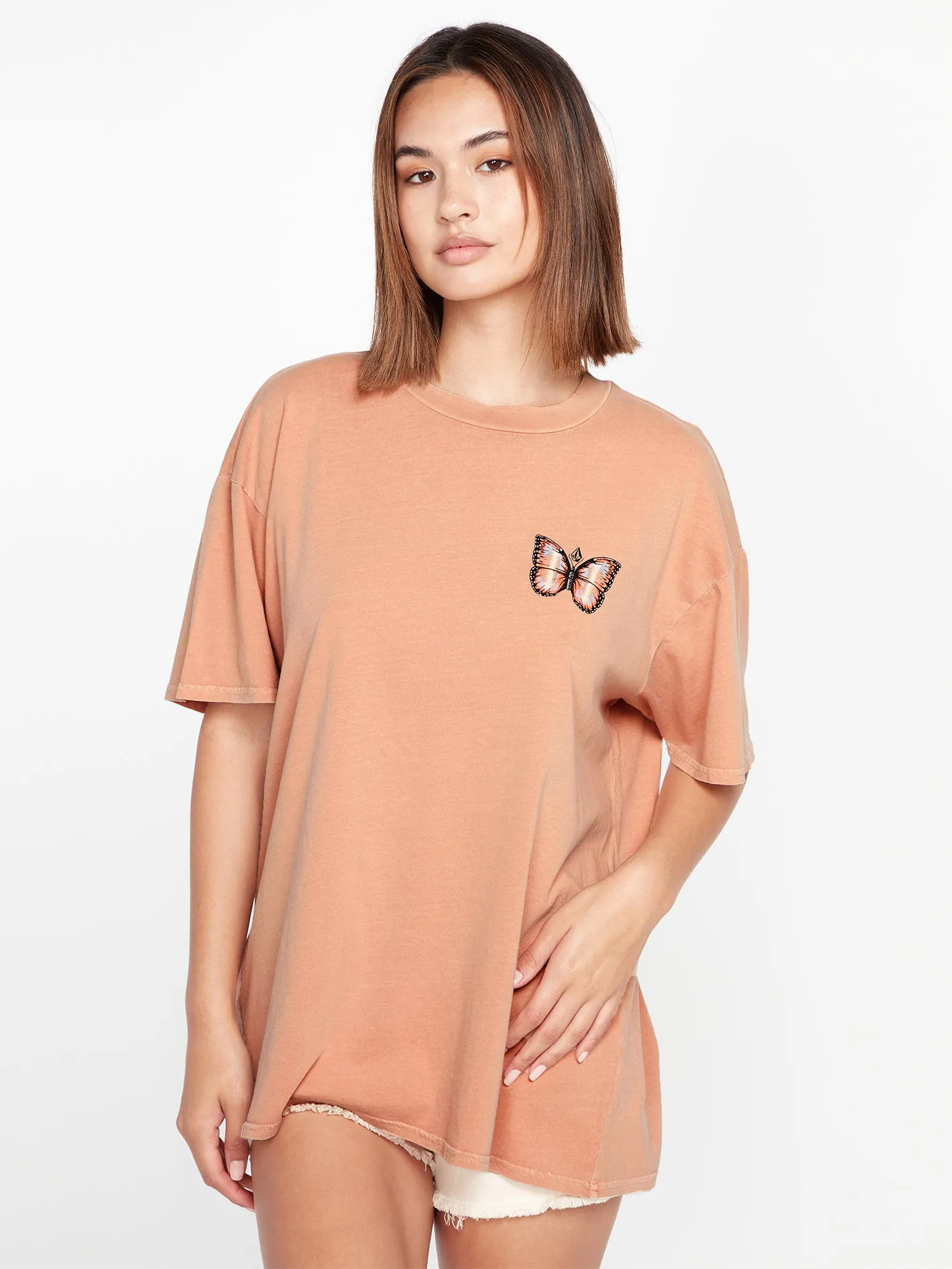 Stones Throw Short Sleeve Tee - Clay