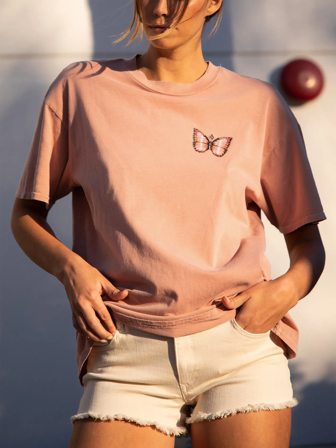Stones Throw Short Sleeve Tee - Clay