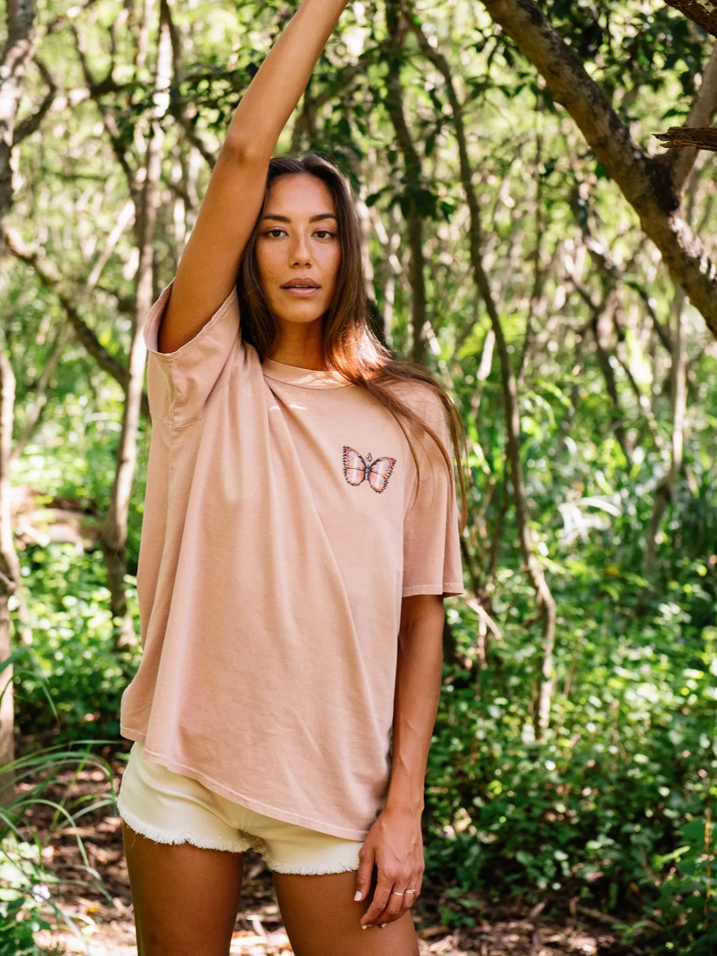 Stones Throw Short Sleeve Tee - Clay