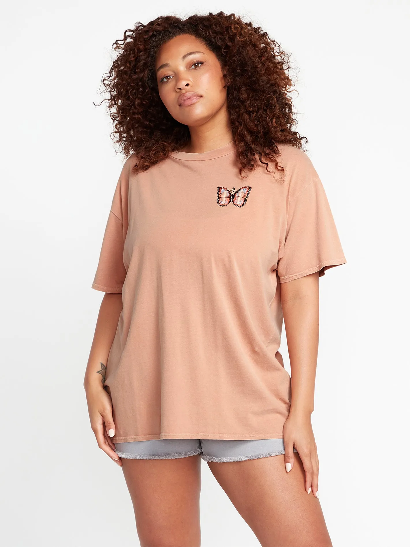 Stones Throw Short Sleeve Tee - Clay