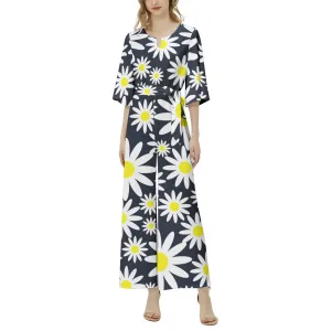 Sunflower Dolman Sleeve Belted Wide Leg Jumpsuit