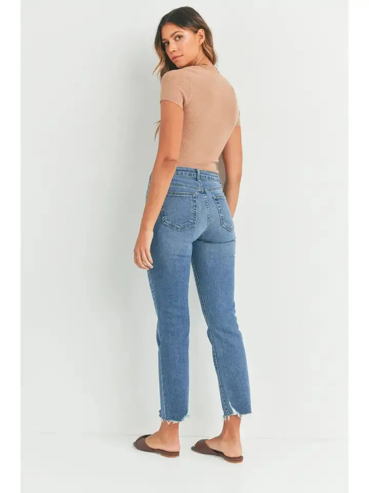 The HR Vintage Straight -  Medium Wash
