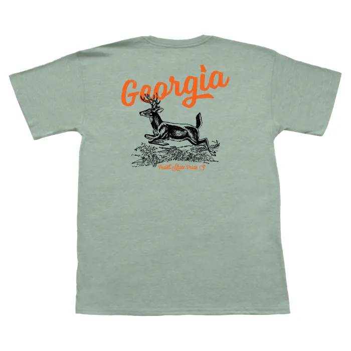 YOUTH Classic Deer Short Sleeve Pocket Tee